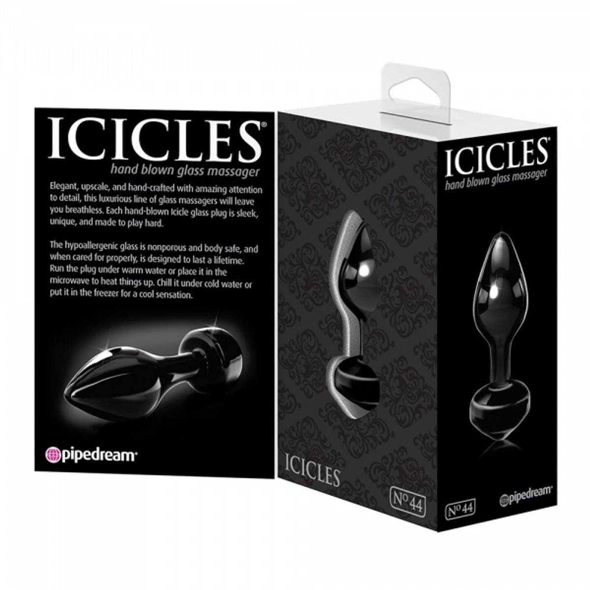 Icicles No. 44 - Black