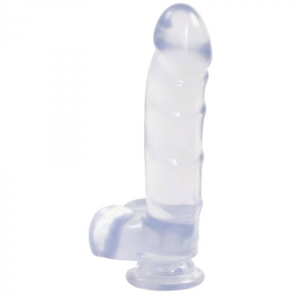 Doc Johnson - Jelly Jewels Cock with Suction Cup Diamond