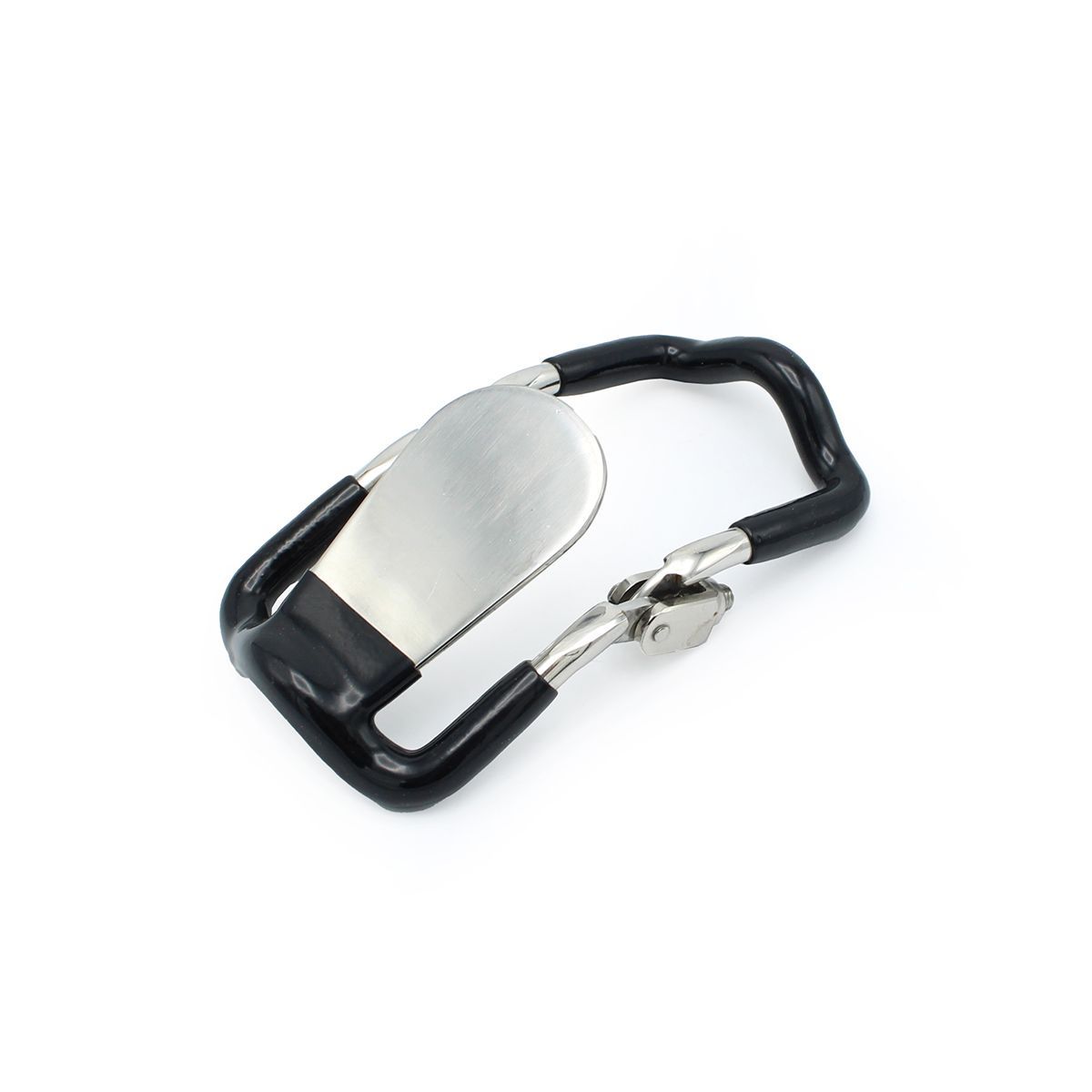 Kiotos - Steel Jaw Lock With Black Elastic Coating