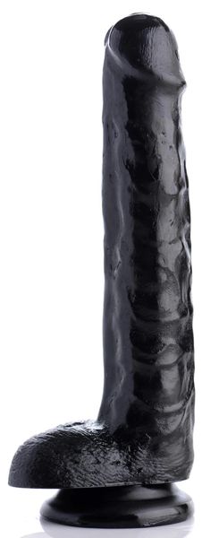 Hovedbilde Master Cock - 8 Inch Slim Dildo with Balls - Black